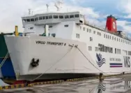 Petugas kepolisian di lokasi dermaga pelabuhan