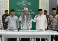 Suasana pengumuman pengurus PBNU masa khidmah 2026-2031